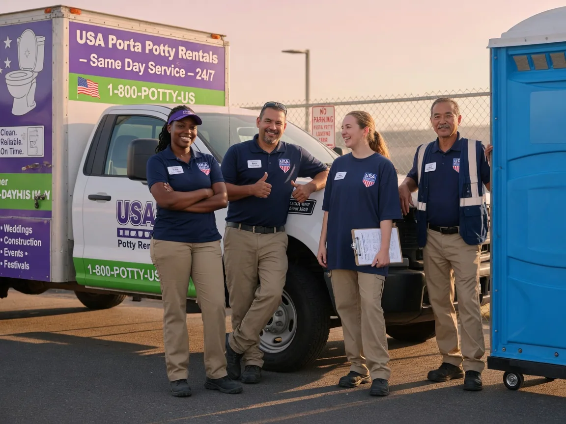 Porta Potty Rental company in Long Valley, SD